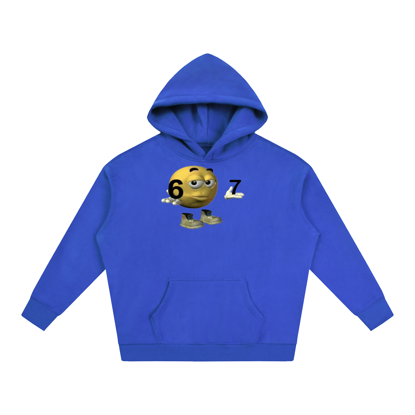 Oversize 67 Fleeced Hoodie