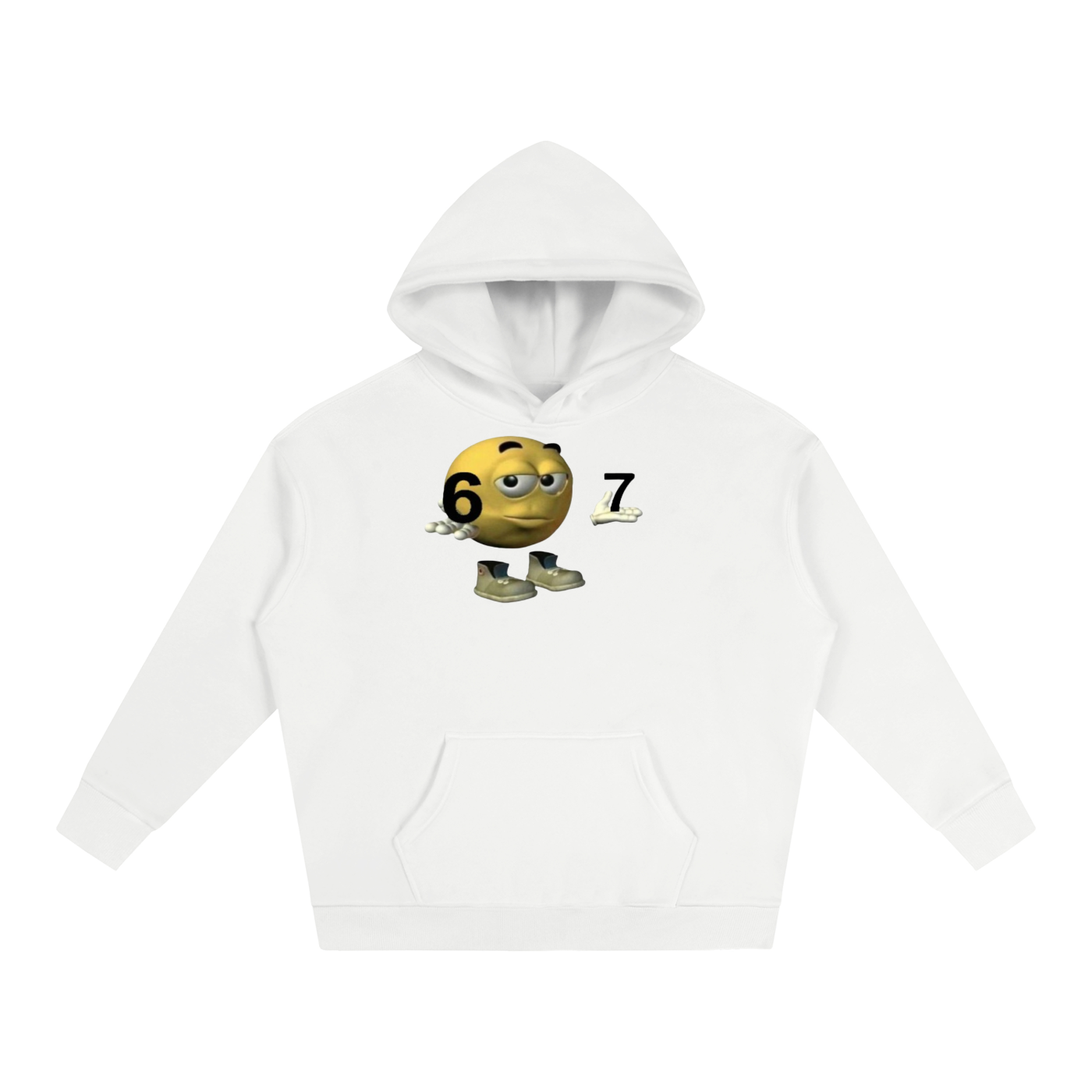 Oversize 67 Fleeced Hoodie