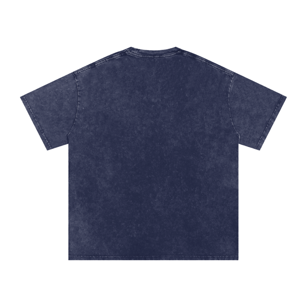 Snow Washed Oversized Berserk Cotton T-Shirt