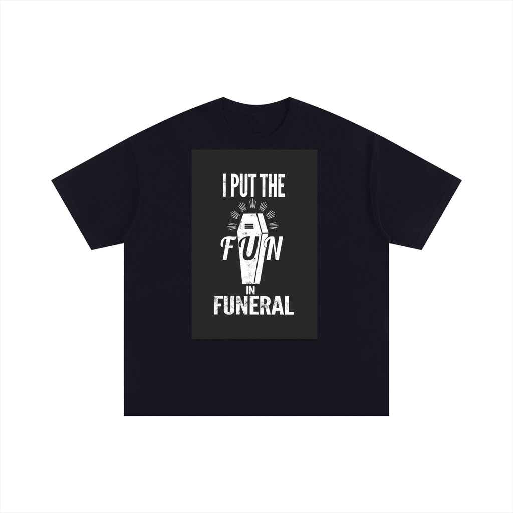 Unisex Oversized FUNeral Cotton T-Shirt