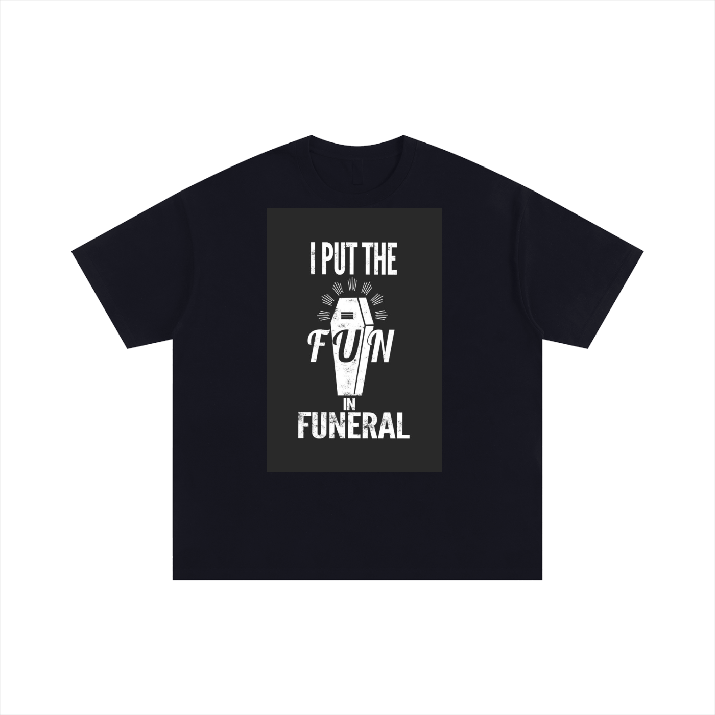 Unisex Oversized FUNeral Cotton T-Shirt
